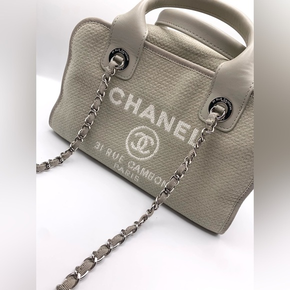 Chanel Deauville Bowling Bag - Picture 2 of 8